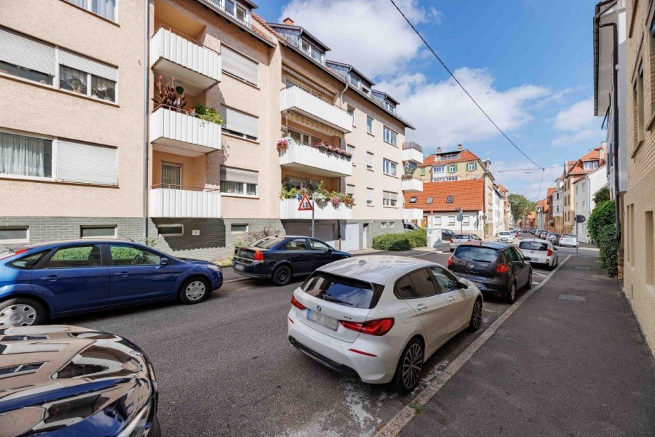 Hausansicht S�d Etagenwohnung Stuttgart