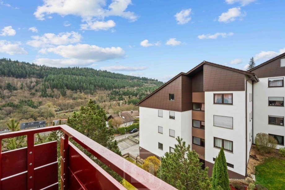 Aussicht Etagenwohnung Unterreichenbach