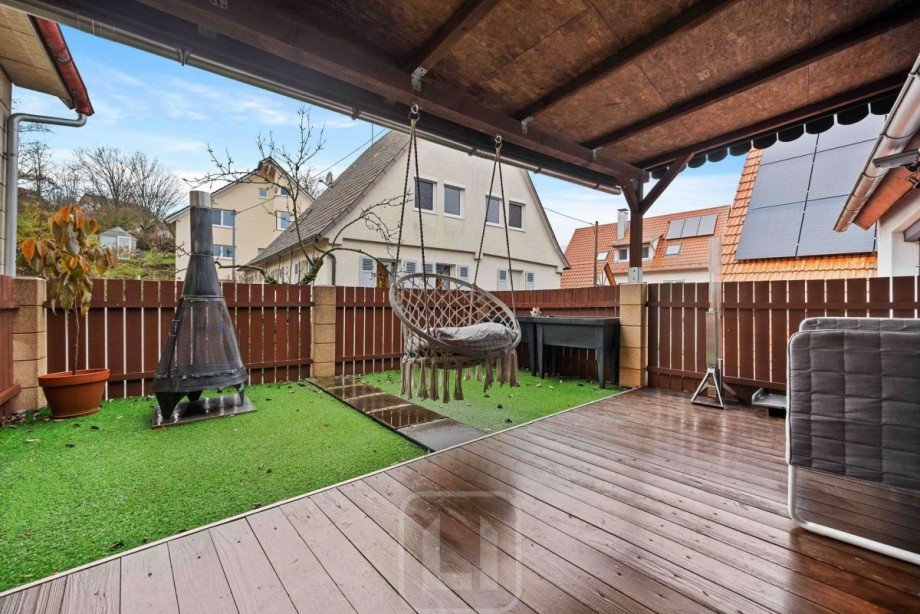 �berdachter Au�enbereich Haus Eberdingen