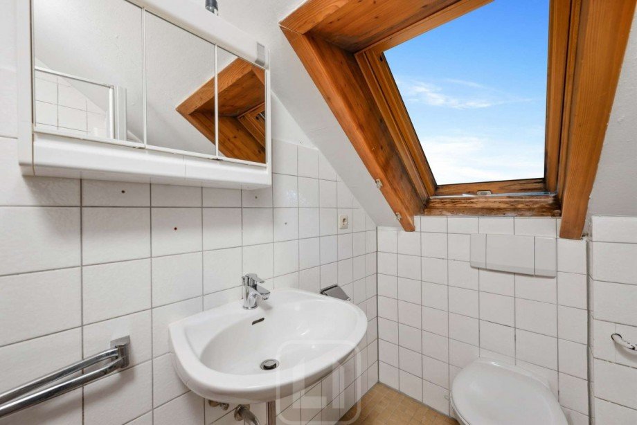Tageslichtbadezimmer Dachgeschosswohnung Leonberg