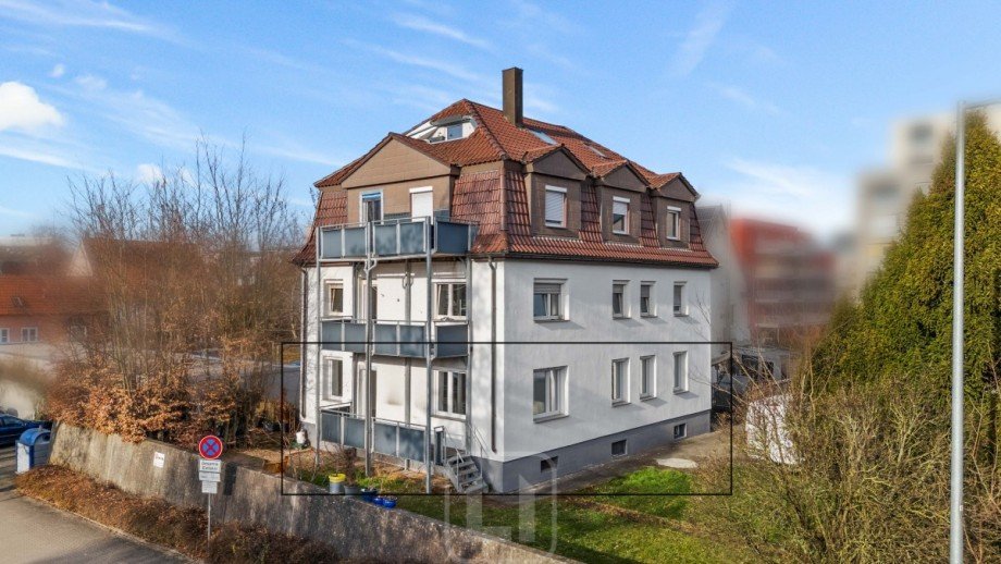 S�dansicht Wohnung B�blingen