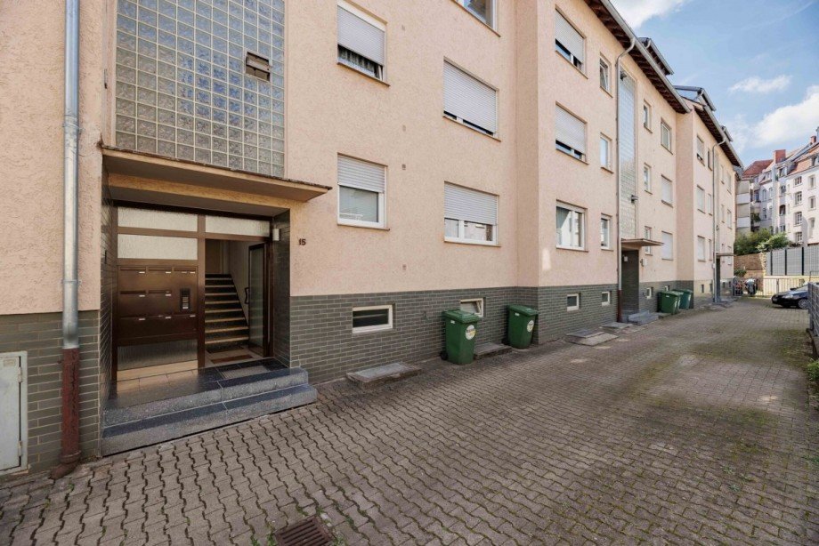 Eingang Haus Etagenwohnung Stuttgart