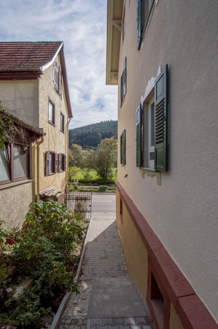 Mit Blick auf die Nagold Etagenwohnung Calw