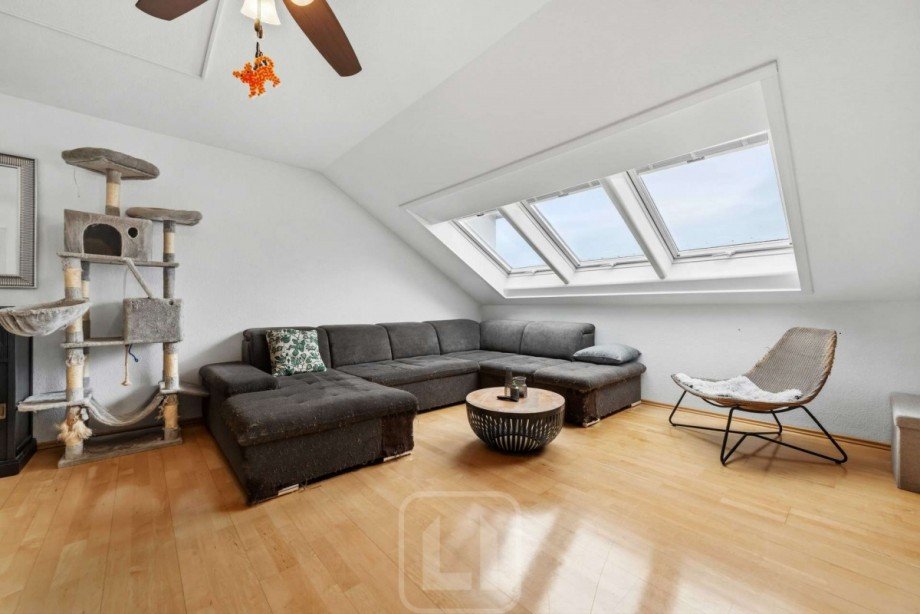 Gem�tliches Wohnzimmer Wohnung Stuttgart
