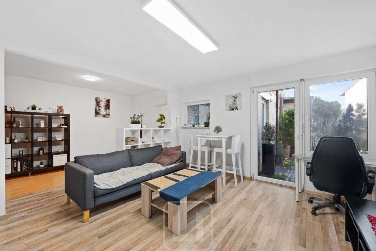 Wohn-/Esszimmer | Terrasse Pforzheim Erdgeschosswohnung Kapitalanleger aufgepasst | Barrierefreie 3,5-Zimmer-Wohnung mit eigenem Eingang | ca. 99 m�