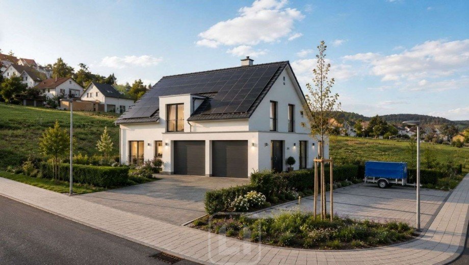 Beispiel Bauvorhaben Wohngrundst�ck Simmozheim