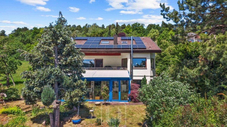 S�d-Ansicht Einfamilienhaus Simmozheim