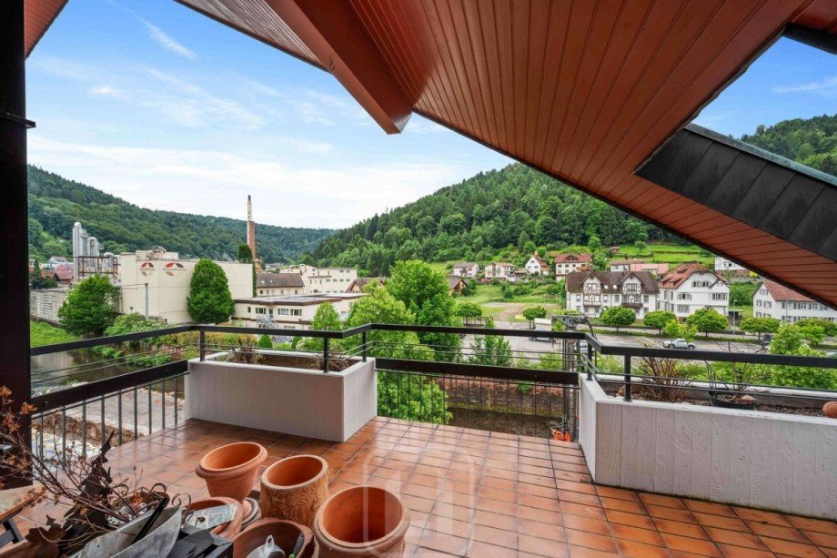 Aussicht Dachgeschosswohnung Neuenb�rg