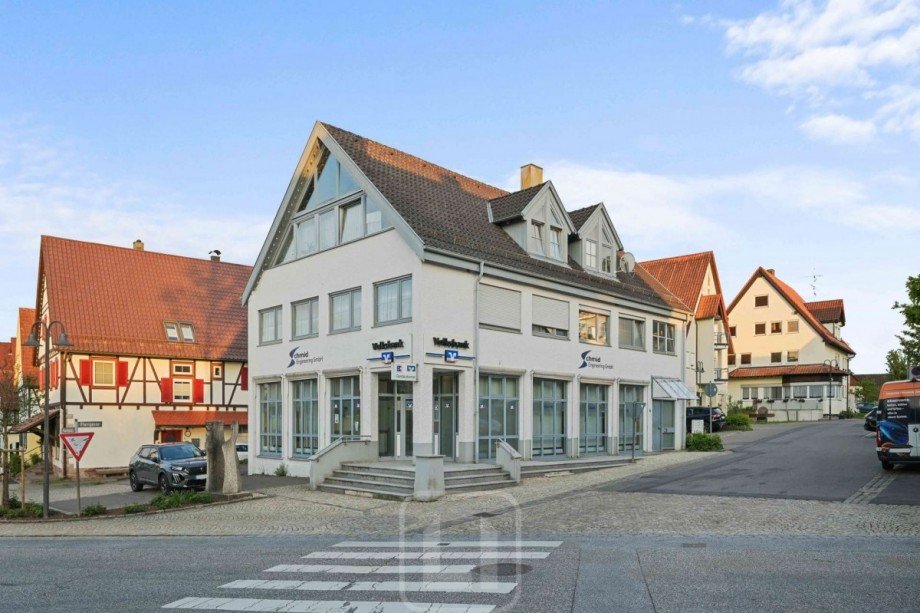 Au�enansicht B�rofl�che Deckenpfronn