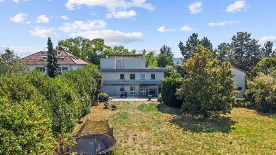 Gartenansicht Einfamilienhaus Pforzheim