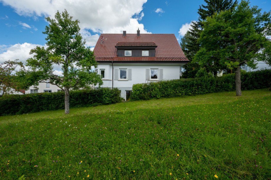 Westansicht Einfamilienhaus Althengstett