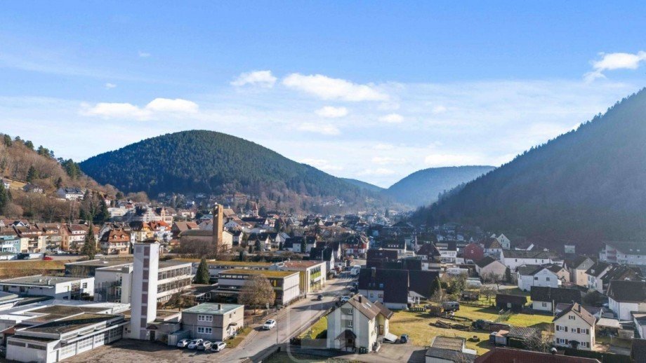 Umgebung Mehrfamilienhaus Bad Wildbad
