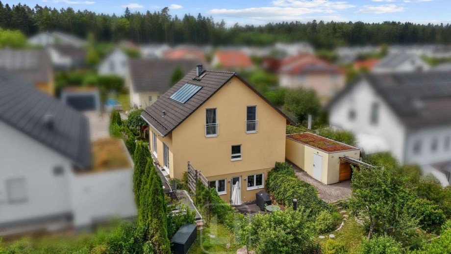 Ansicht S�d-Ost Einfamilienhaus Calw