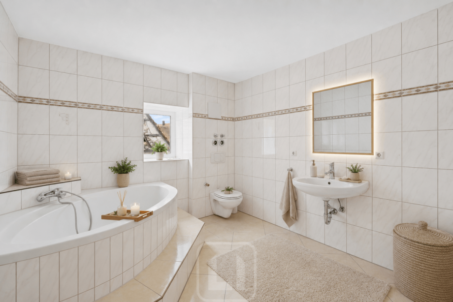 Beispiel - Badezimmer Etagenwohnung Herrenberg