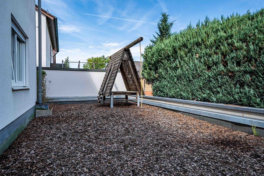 Au�enspielplatz zum Toben und Spielen Maisonettewohnung Magstadt