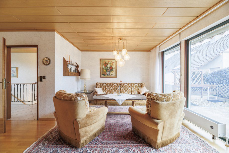 Gem�tlicher Wohnbereich Einfamilienhaus Althengstett-Ottenbronn