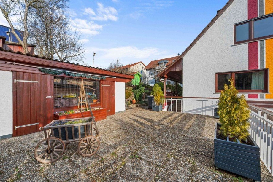 Pergola Mehrfamilienhaus Calw