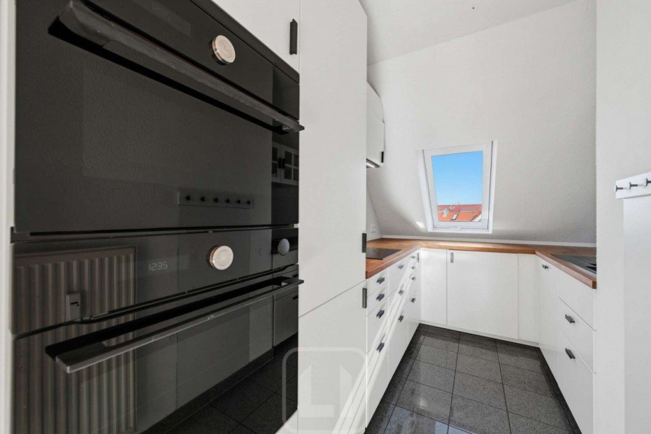 Moderne K�che Maisonettewohnung Pleidelsheim