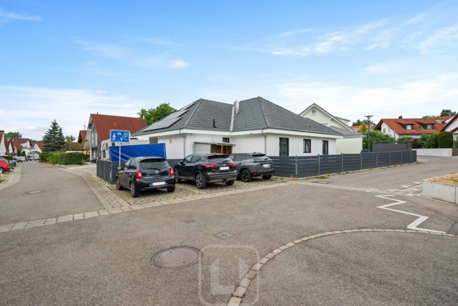 Stra�enansicht Bungalow M�ssingen