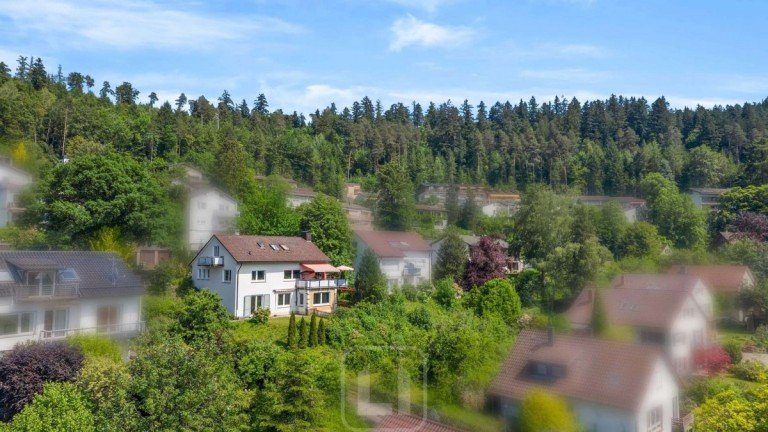 Luftbild Bad Liebenzell Mehrfamilienhaus Aussicht, Raum und Lebensgef�hl | Mehrfamilienhaus in ruhiger H�henlage von Bad Liebenzell