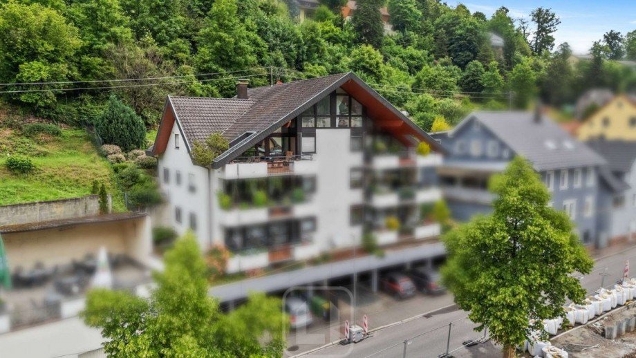 Au�enansicht Dachgeschosswohnung Neuenb�rg