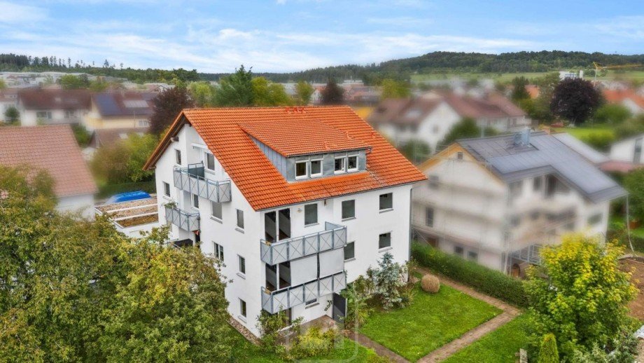 S�d-West-Ansicht Etagenwohnung Althengstett