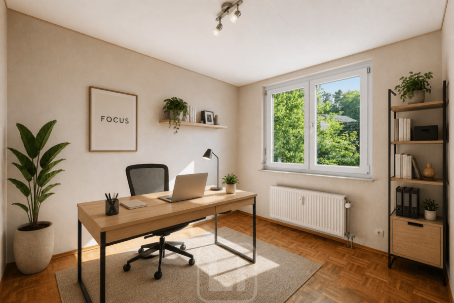 Zimmer 4 | B�ro | Beispiel Etagenwohnung Pforzheim