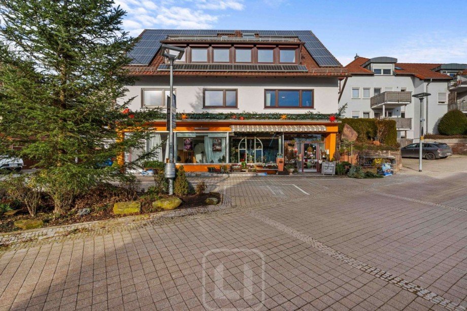 S�d-Ansicht Mehrfamilienhaus Calw