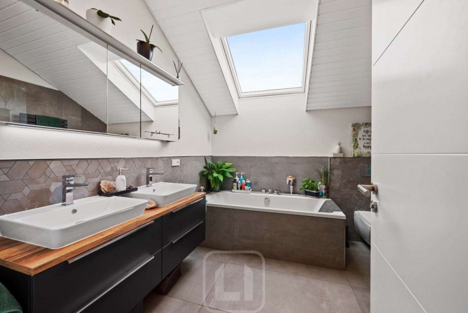 Badezimmer Dachgeschosswohnung Calw