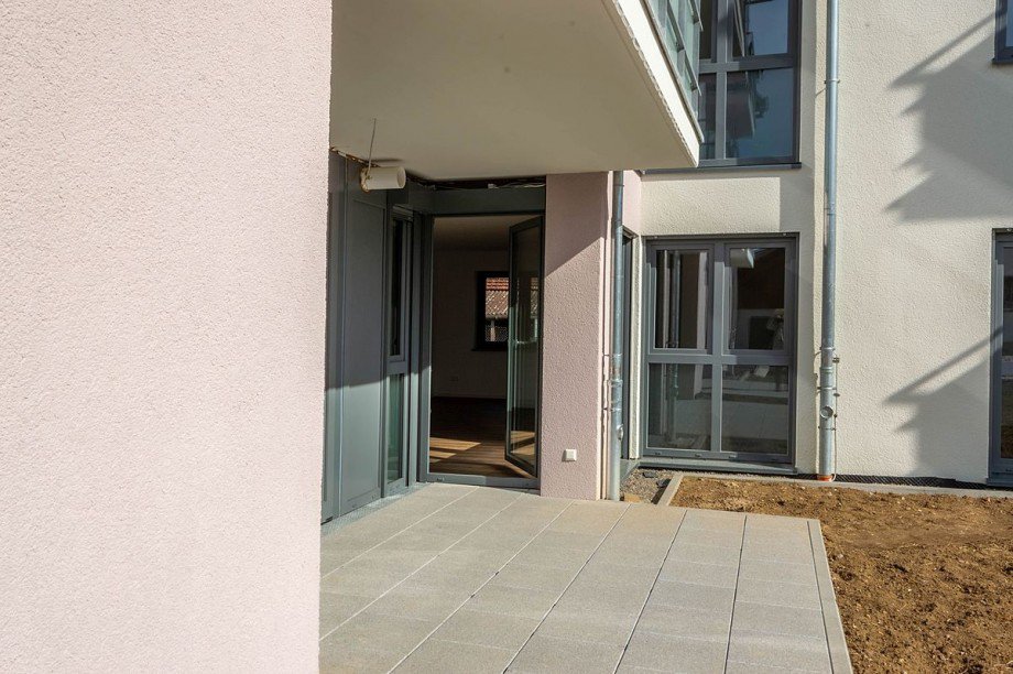 Balkon Erdgeschosswohnung Althengstett