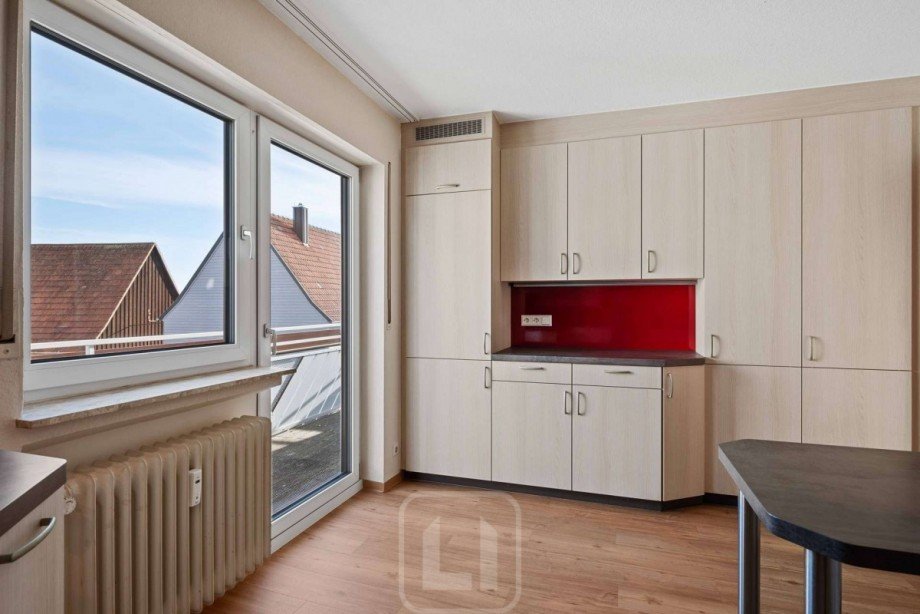 Zugang auf den Balkon Mehrfamilienhaus Calw