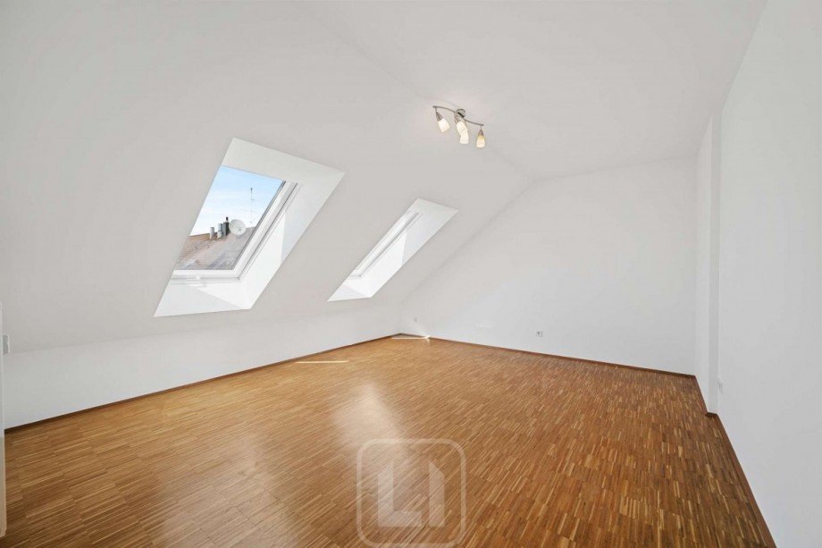 Schlafzimmer 1 Dachgeschosswohnung Stuttgart