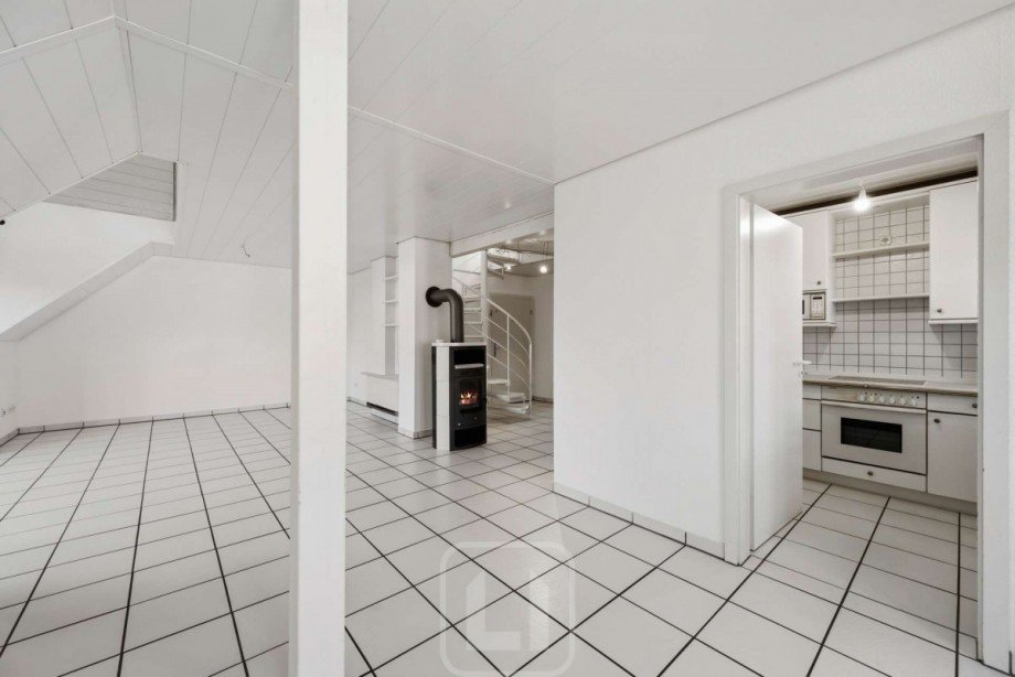 Wohn-/Essbereich | K�che Maisonettewohnung Ehningen