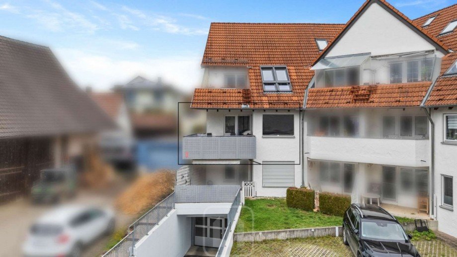 Au�enansicht Wohnung OG Etagenwohnung Nufringen