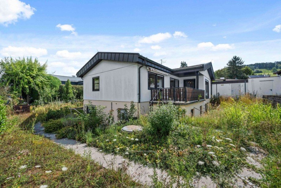 S�dwest-Ansicht Einfamilienhaus Wildberg