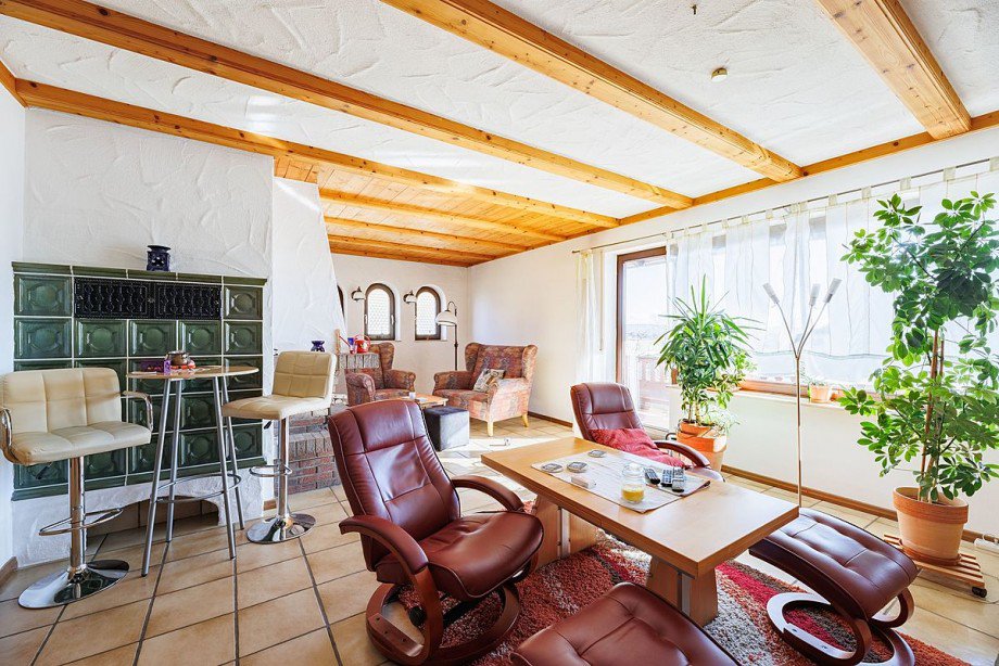 Wohnzimmer | Fensterfront Mehrfamilienhaus Wildberg-Sch�nbronn