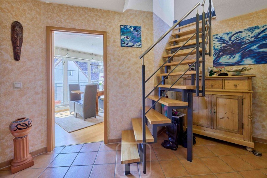 Aufgang 2. Dachgeschoss Maisonettewohnung Stuttgart