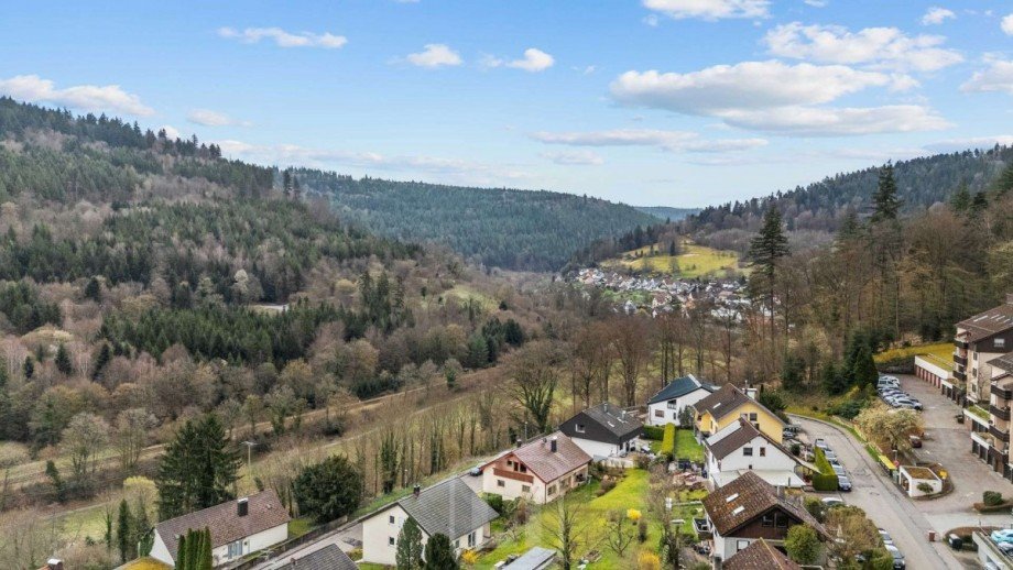 Herrliche Umgebung Etagenwohnung Unterreichenbach