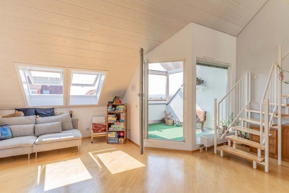 ...Zugang zur Loggia Maisonettewohnung Calw-Heumaden