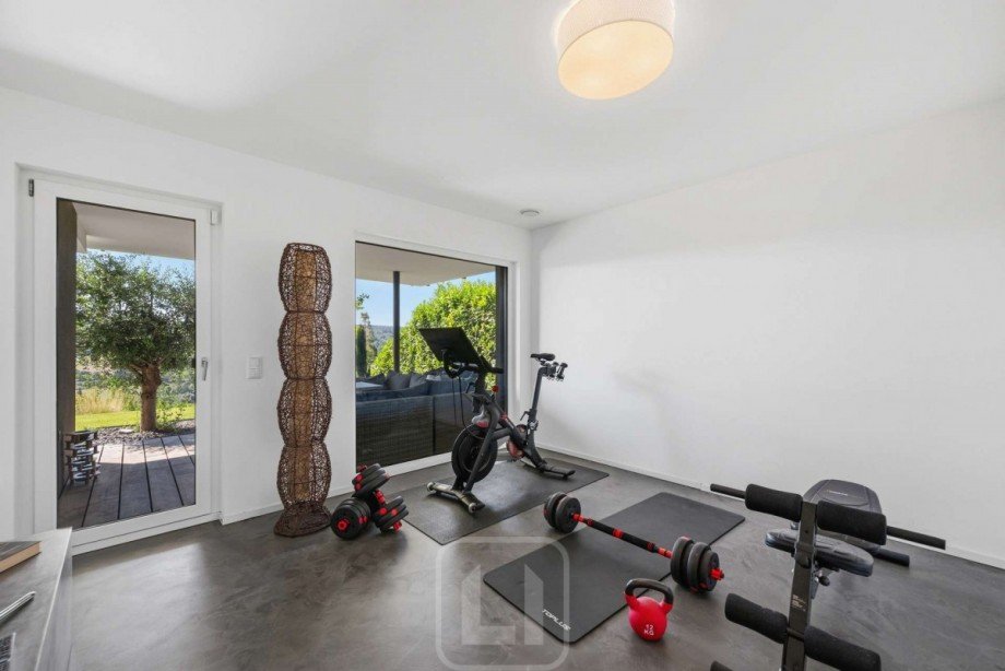 Privater Workout-Bereich Einfamilienhaus Pforzheim