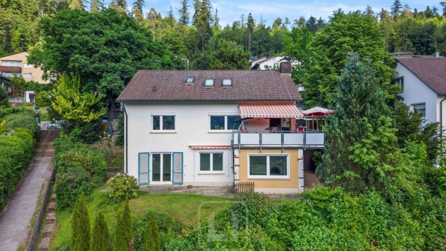 West-Ansicht Mehrfamilienhaus Bad Liebenzell