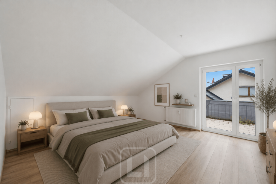 DG | Beispiel | Schlafzimmer Zweifamilienhaus Calw
