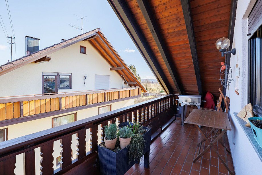 Balkon Ostseite Ansicht 1 Mehrfamilienhaus Wildberg-Sch�nbronn