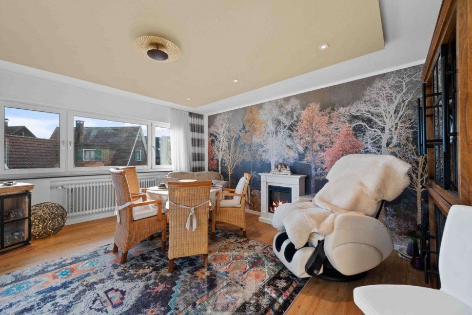 1. OG | Gem�tliches Wohnzimmer Mehrfamilienhaus Calw