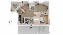 Erdgeschoss Wohnhaus mit gro�em Garten in sch�ner Ortsrandlage | Einliegerwohnung | Doppelgarage