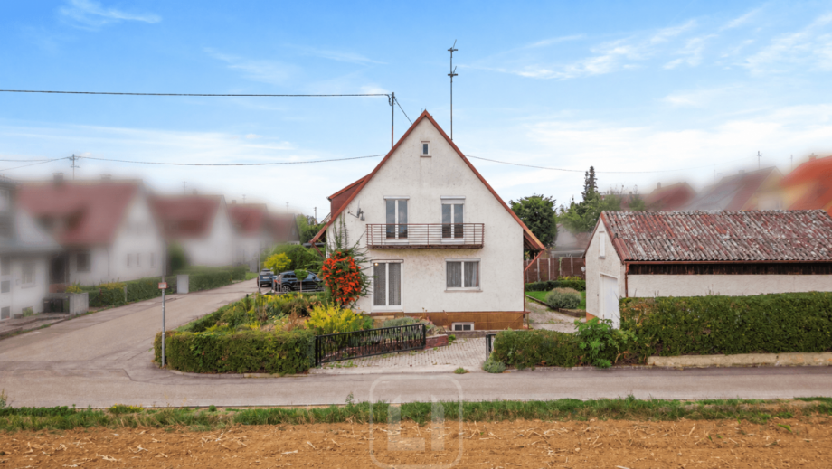 Ostansicht Einfamilienhaus Rutesheim