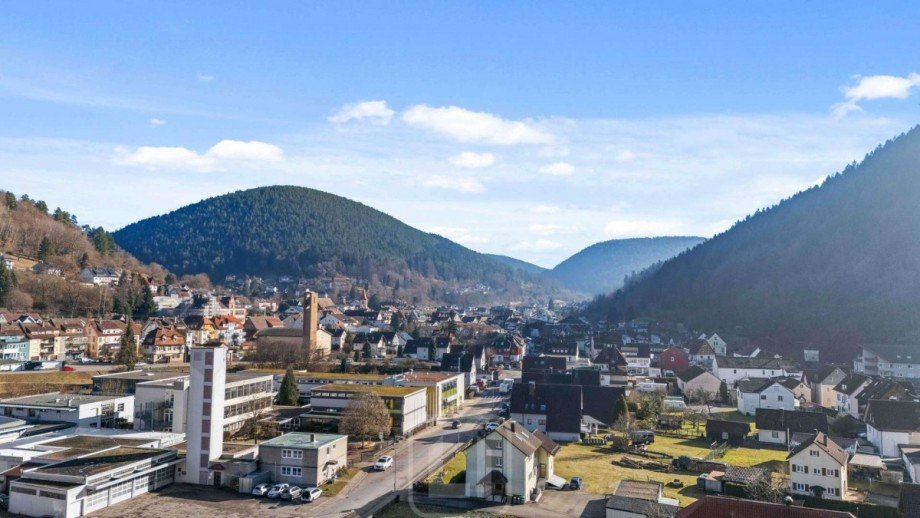 Umgebung Mehrfamilienhaus Bad Wildbad