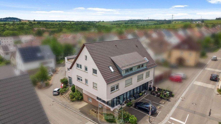 S�dostansicht Dachgeschosswohnung Ditzingen-Hirschlanden