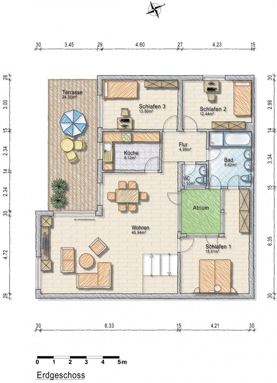 Erdgeschoss Einfamilienhaus Calw