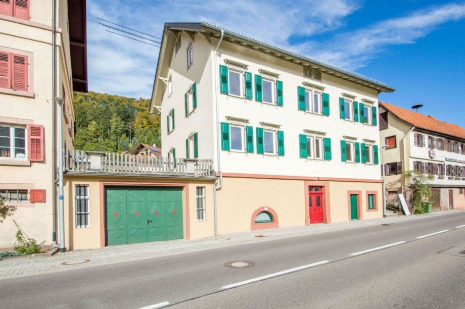 S�dostansicht Etagenwohnung Calw